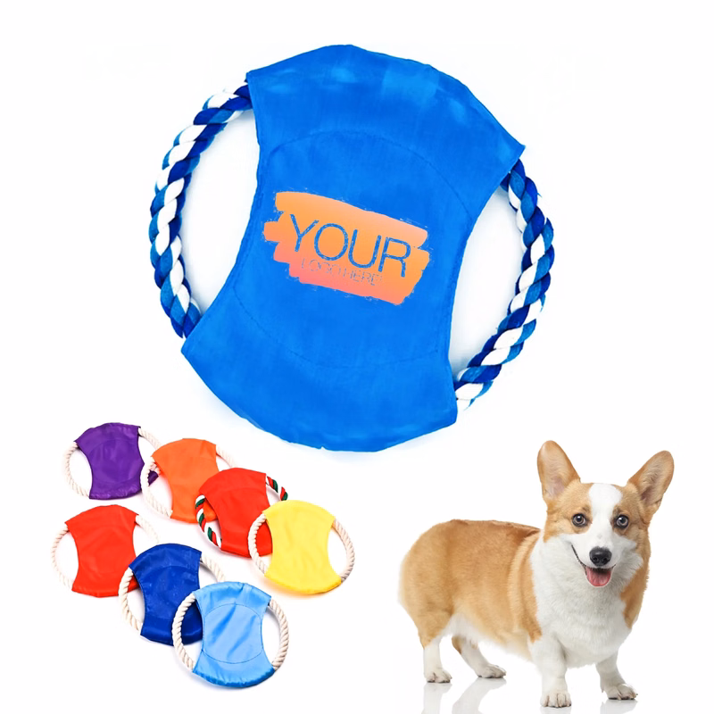 Dog Flying Disc Rope Toy Training