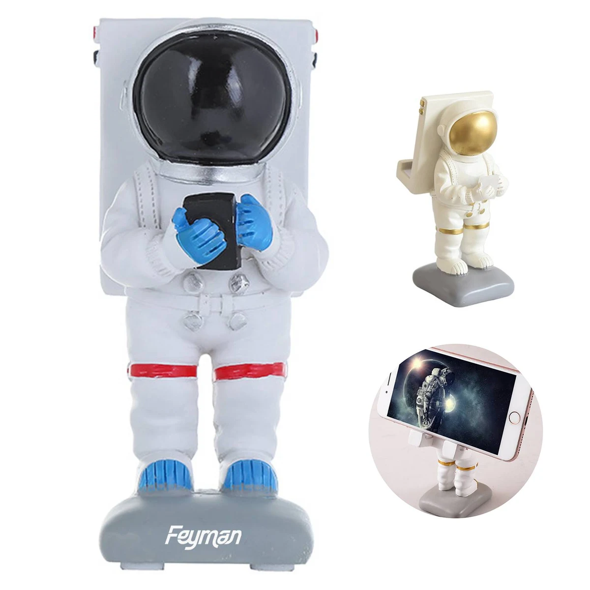 Astronaut Resin Phone Holder 1