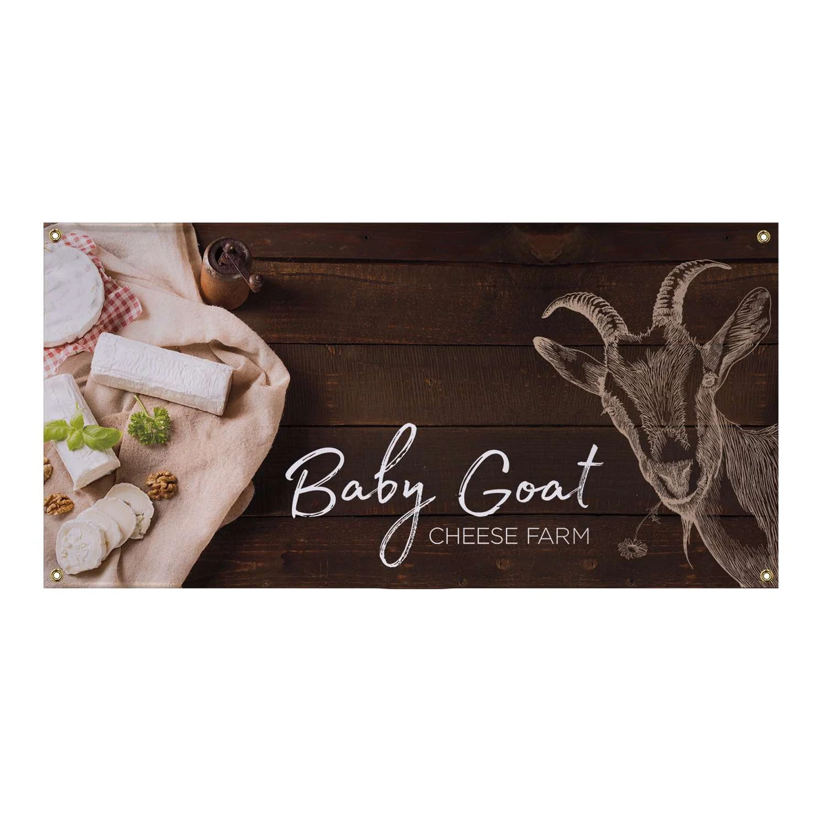 2' x 4' 10 oz. Vinyl Banner Single-Sided 1