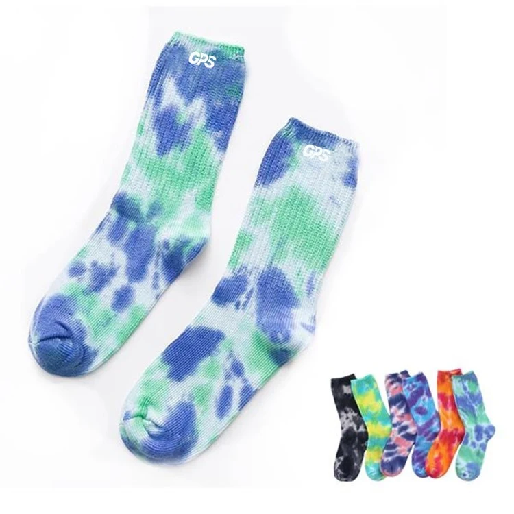 Tie Dye Cotton Socks 1