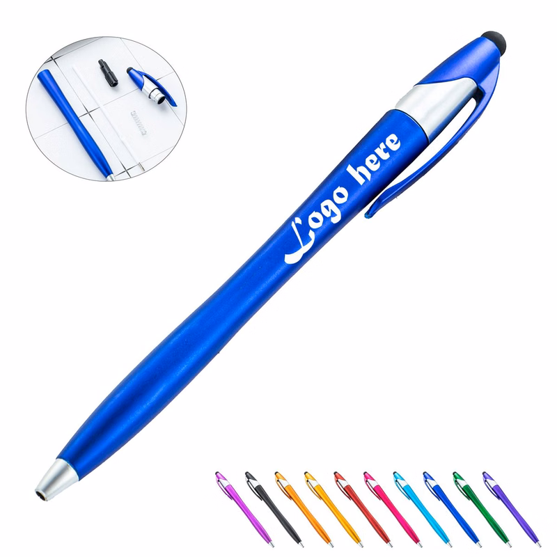 Custom Ballpoint Pen with Stylus