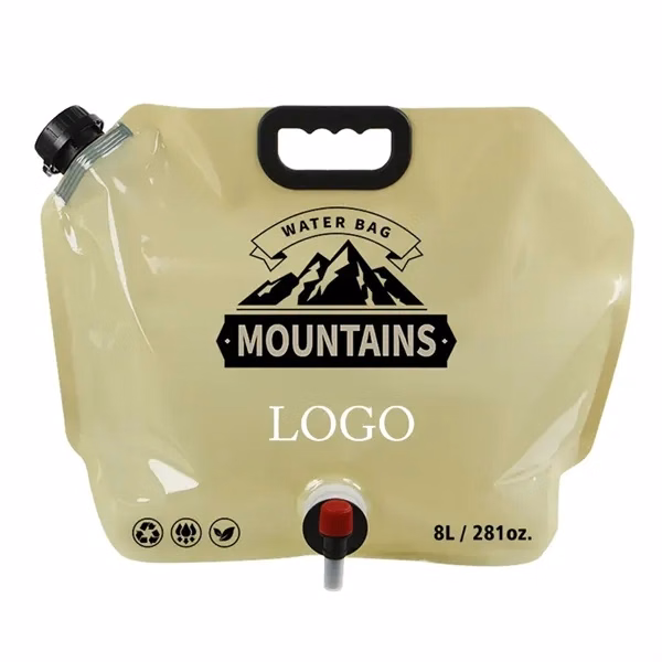 Collapsible 8L Water Storage Bag for Work, School and Travel