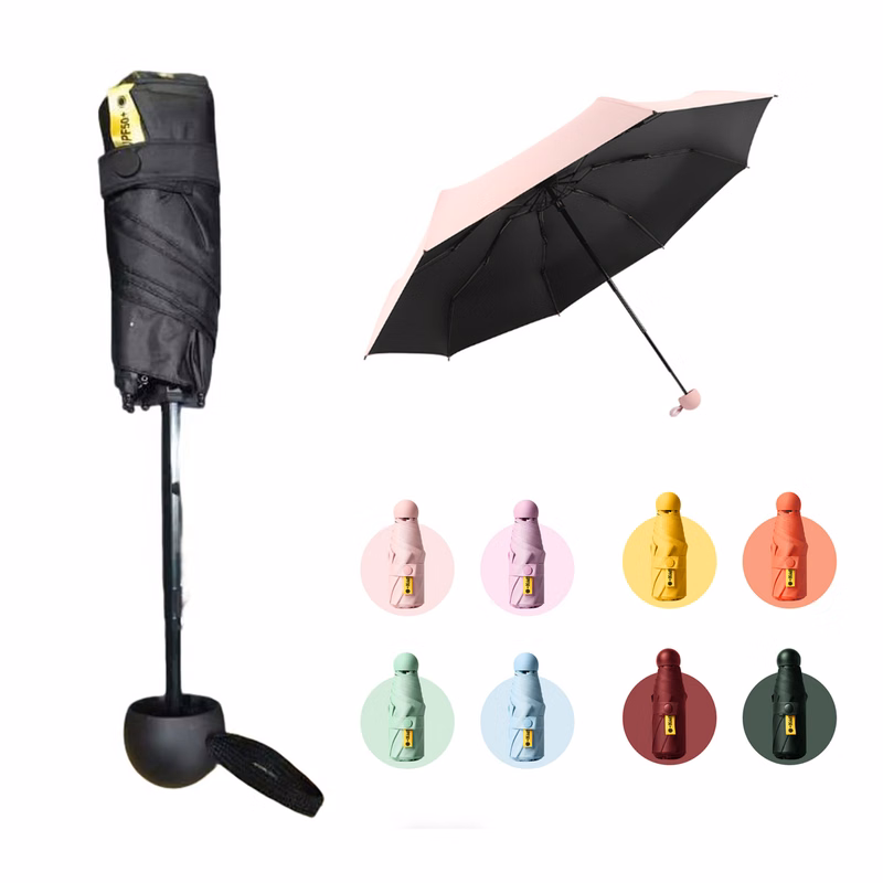 Tiny Pocket Windproof Folding Umbrella