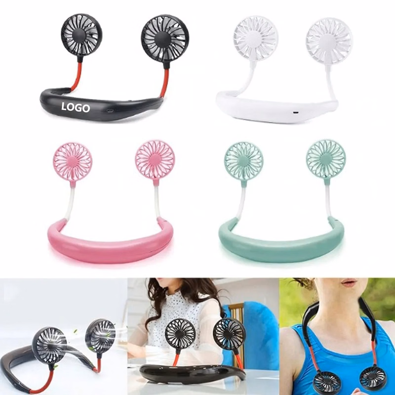 Hand Free Portable Neck Sports Fan