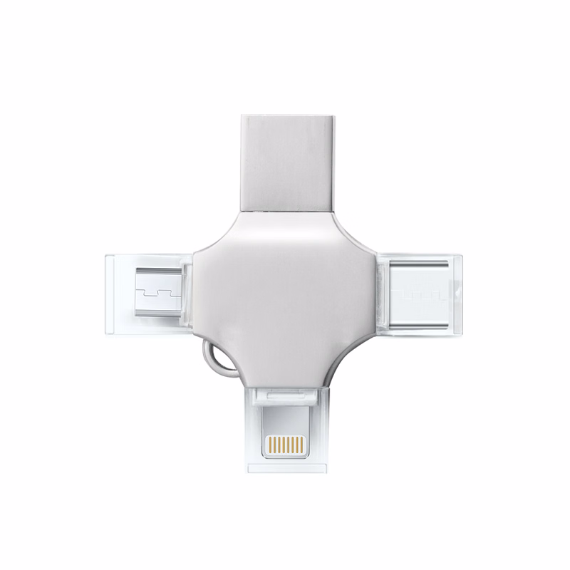 Cicero 3 Way Metal USB