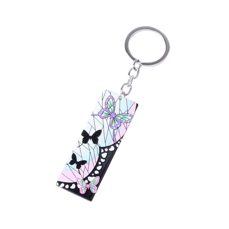 Rectangle Acrylic Keychain