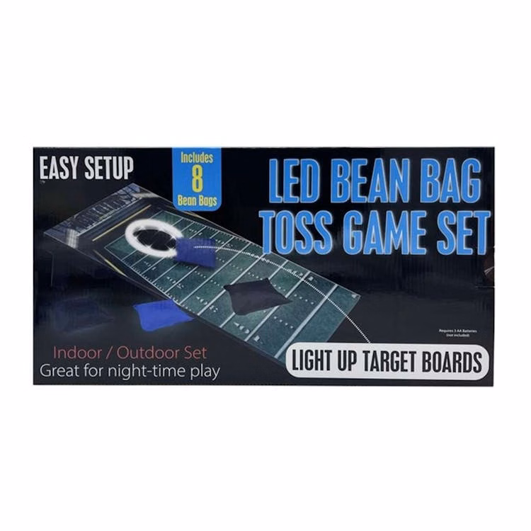 Bean Bag Toss Game with LED Lights