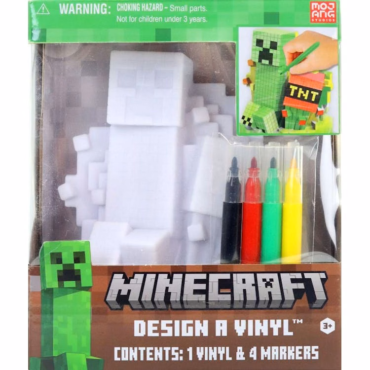 Minecraft Design a Vinyl Kits - 5 Pieces