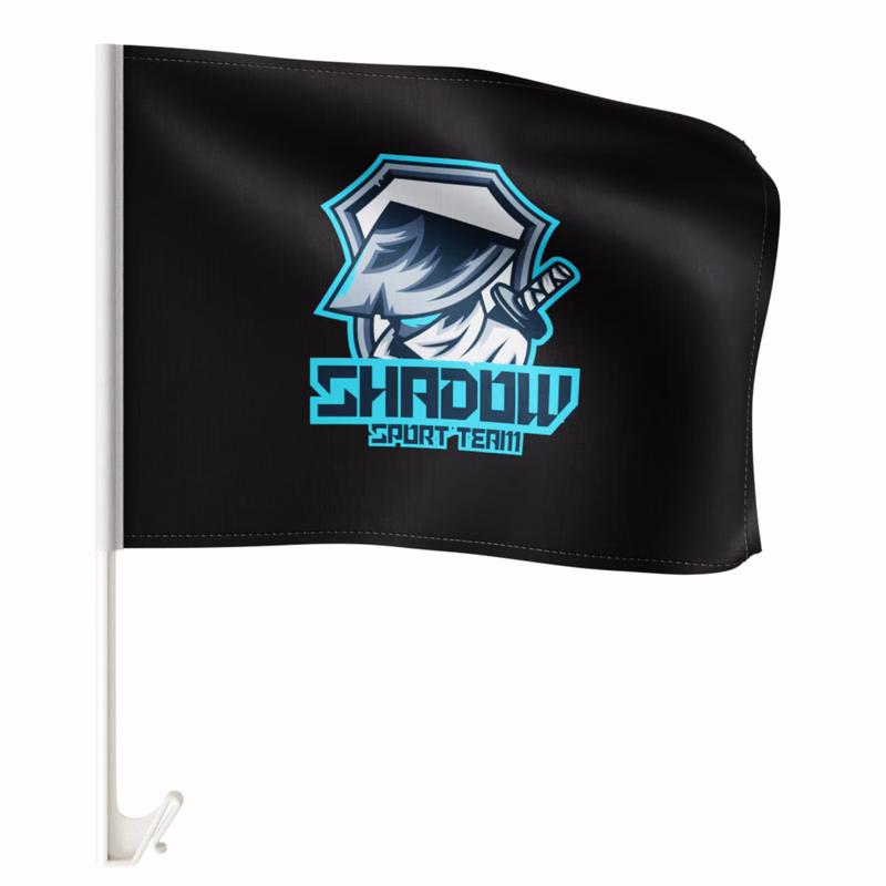 Car Flag 12" x 16" 1 Ply Digital Full Color