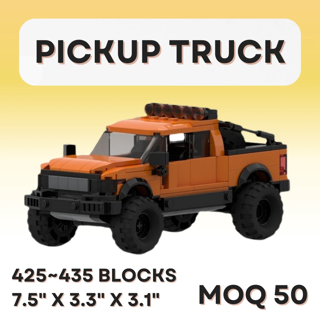 Buildifull Blocks Set - Pickup Truck 1