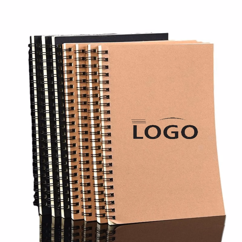 A5 Cowhide Coil Notebook MOQ 100PCS