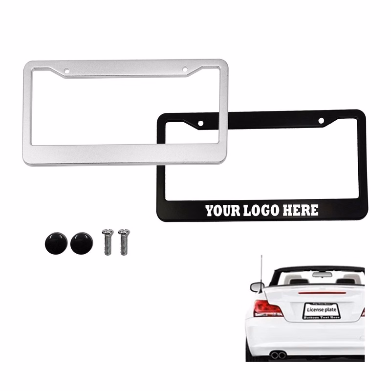 Aluminum Alloy License Plate Frame