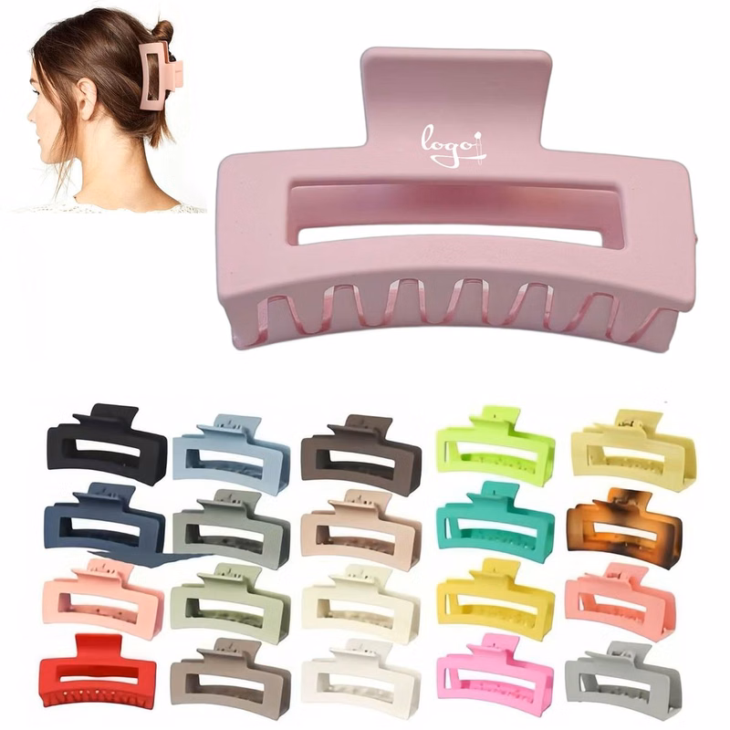 Rectangular Hair Claw Clip