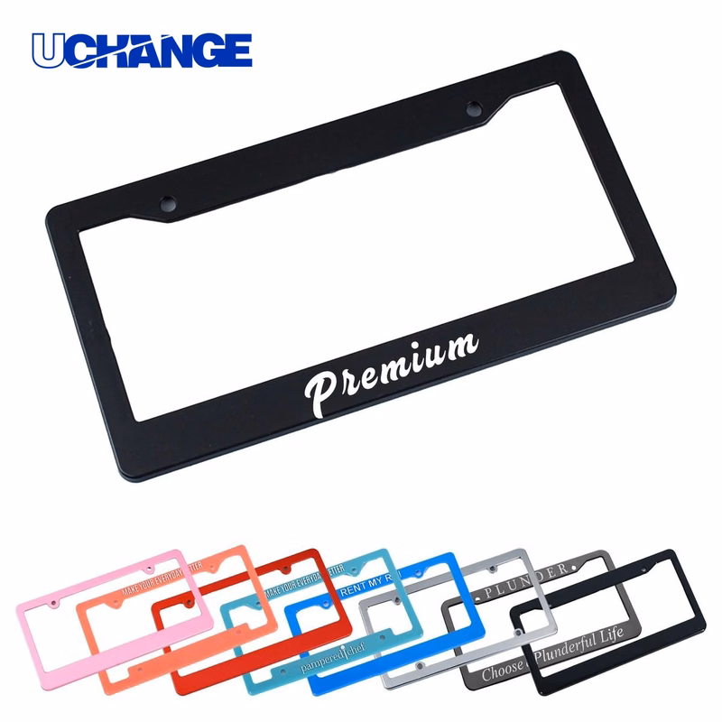Plastic Vehicle License Plate
