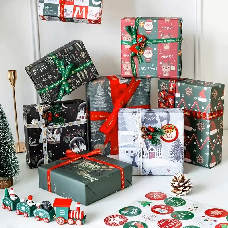 60GMS White Kraft Gift Wrapping Paper