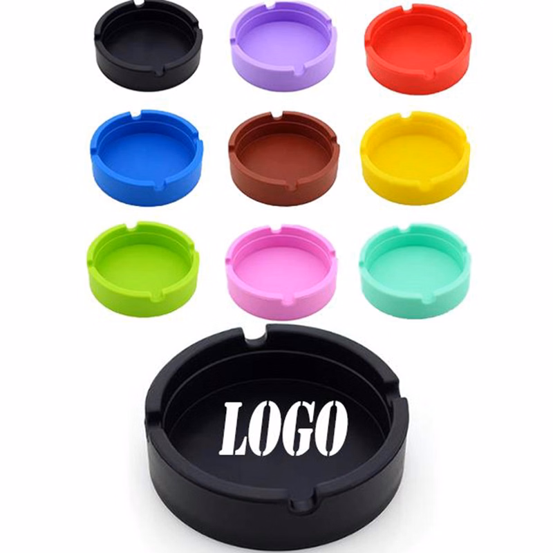 Silicone Ashtray Round