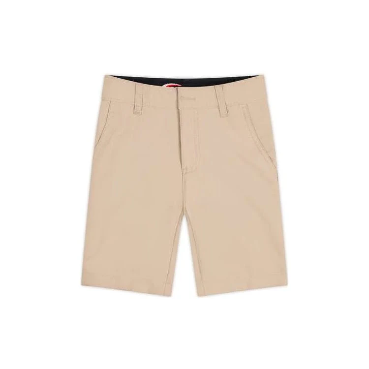 Girls Flat Front Shorts - Size 20 Khaki 1