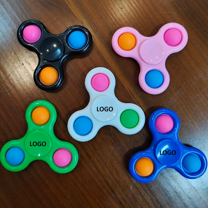 Push Pop Stress Fidget Spinner