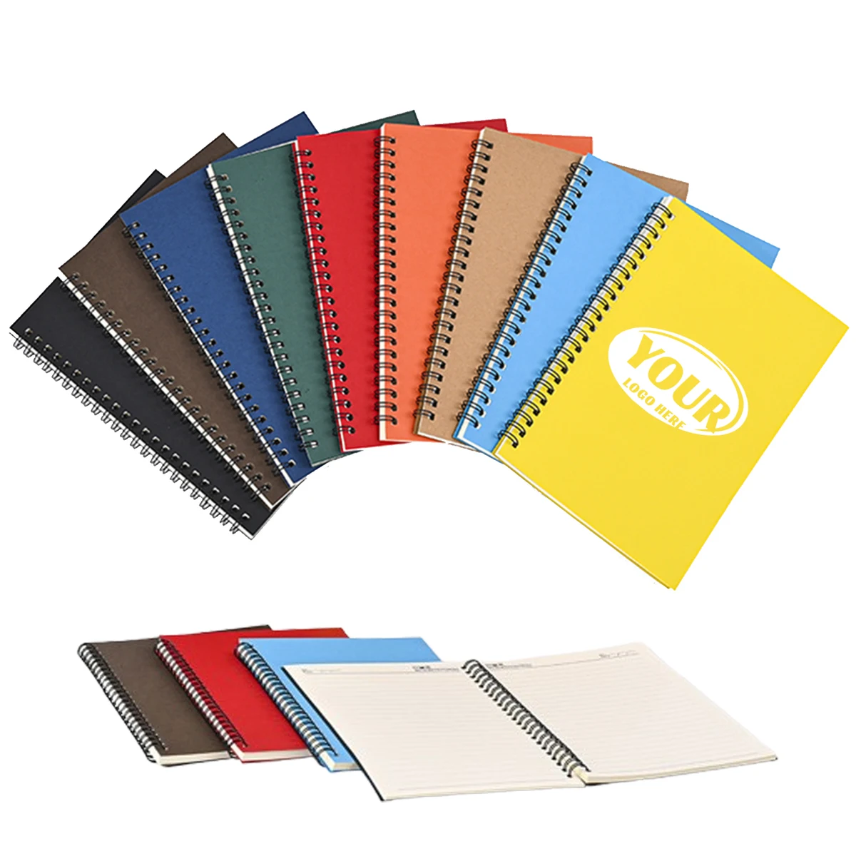 A5 Lined Spiral Notebook 1
