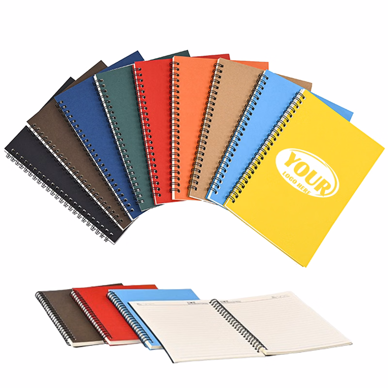 A5 Lined Spiral Notebook