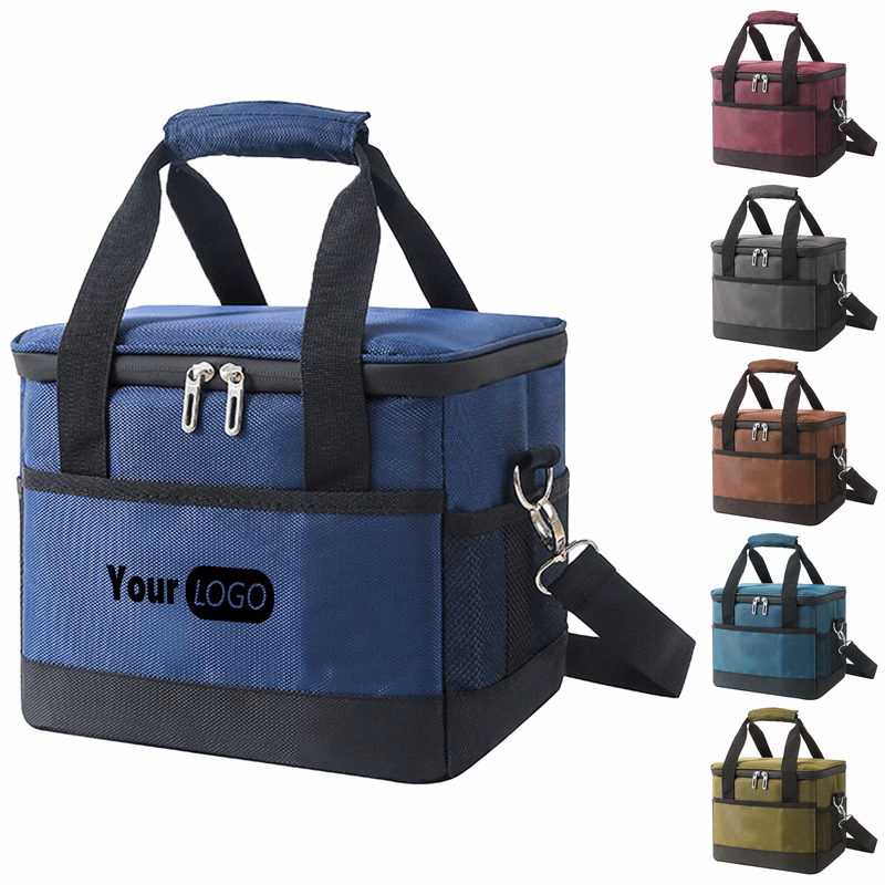 Oxford 10L Large Cooler Lunch Bag ?C Blue ?C For All-Day Freshness