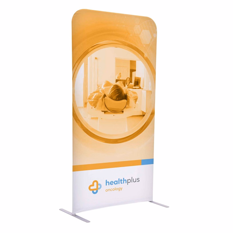 3'W x 72"H EuroFit™ Straight Wall Kit (Recycled Polyester Knit)
