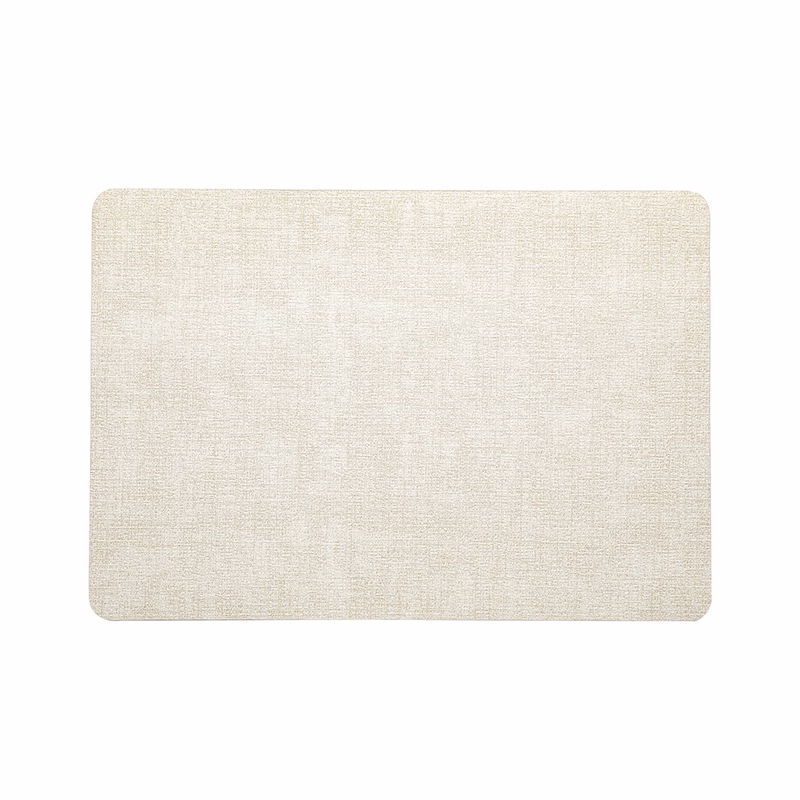 Custom Woven Texture Oil Edge Premium PVC Placemat