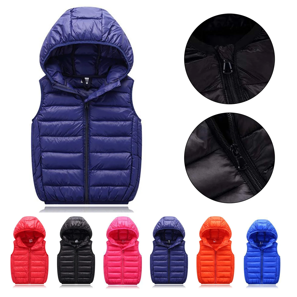 Kids Down Puffer Vest 1