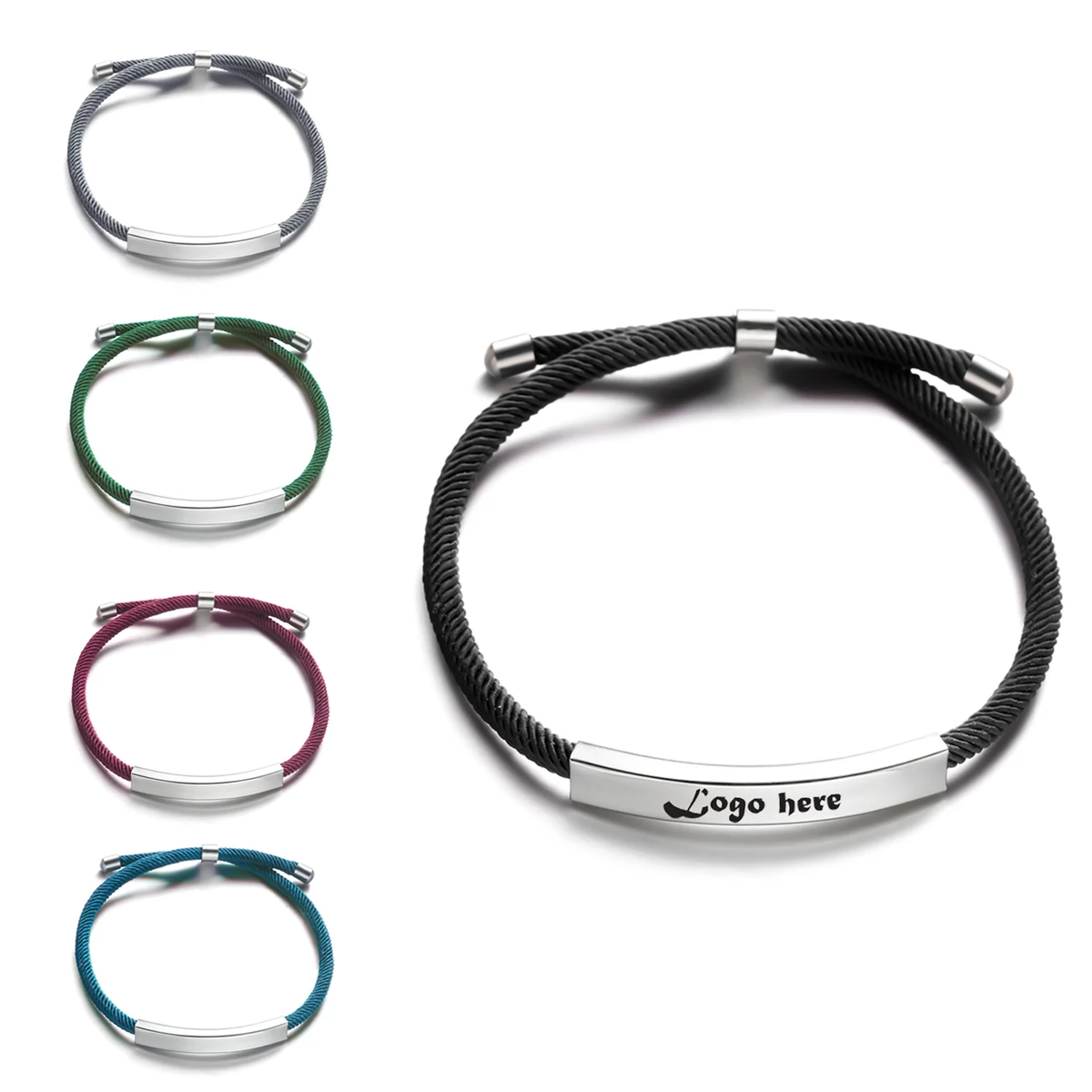 Stainless Steel Woven Bracelet 1
