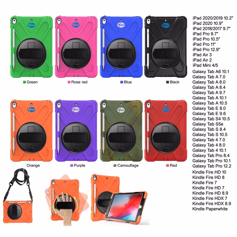 iBank ® Galaxy Tab S7 11" Case with Hand Strap + Shoulder Strap