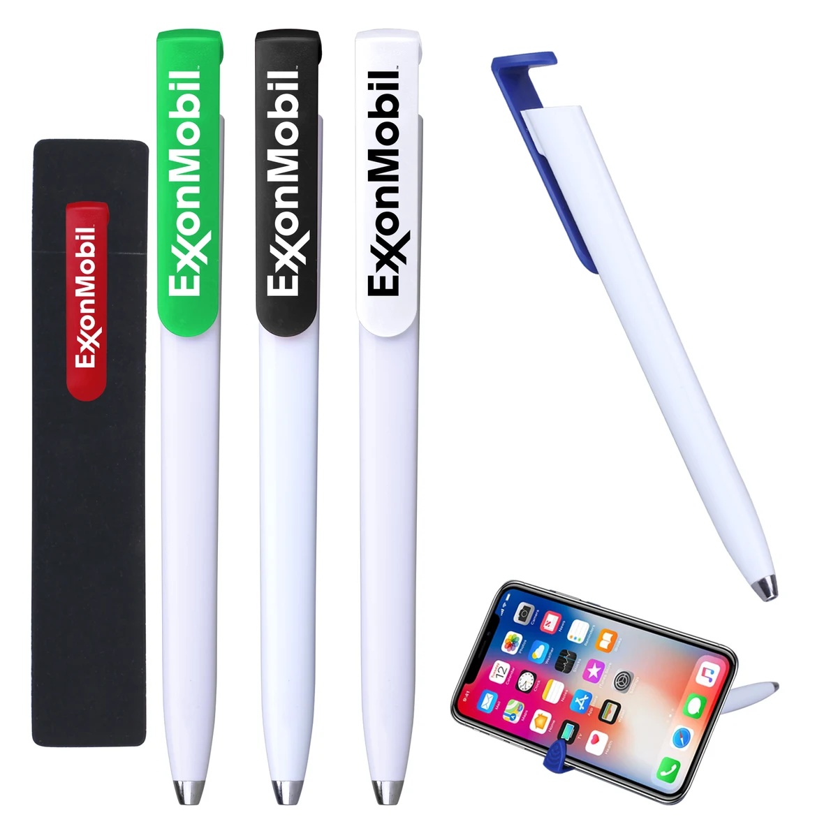 Click Action Ballpoint Pen w/ PE Pouch 1