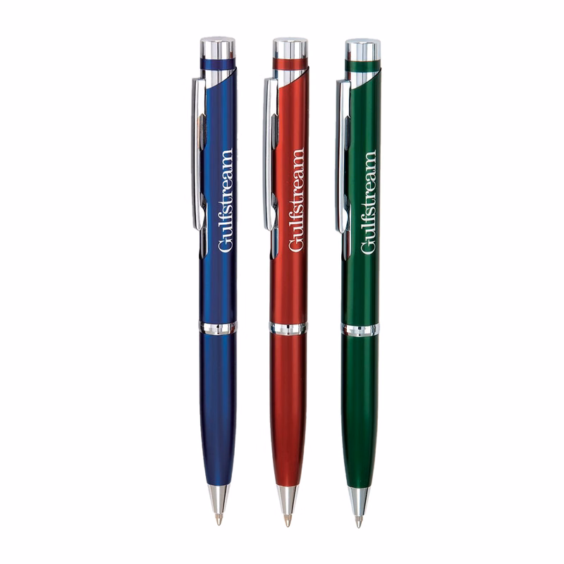 Aroma Metallic Retractable Metal Ballpoint Pen