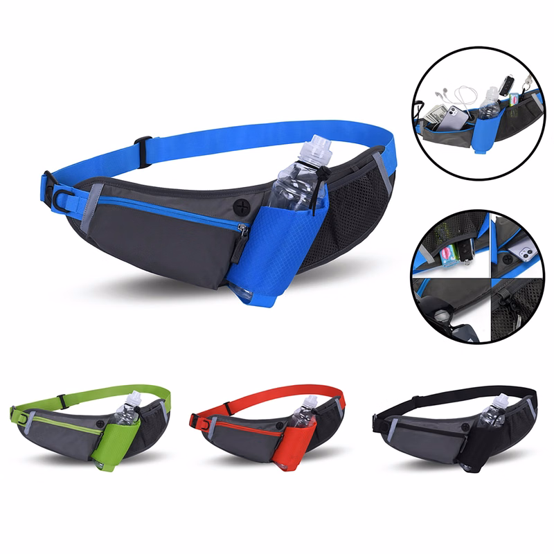Sport Mountaineering Fanny Pack With Bottle Holder