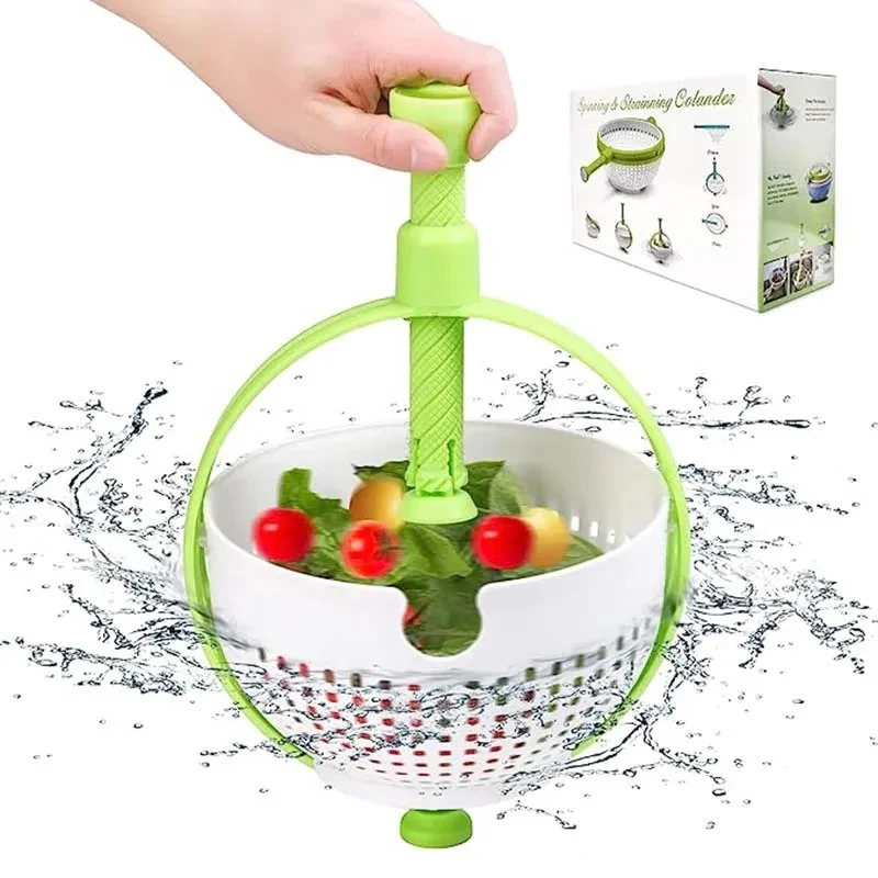 Salad spinner fruit and vegetable washer 1