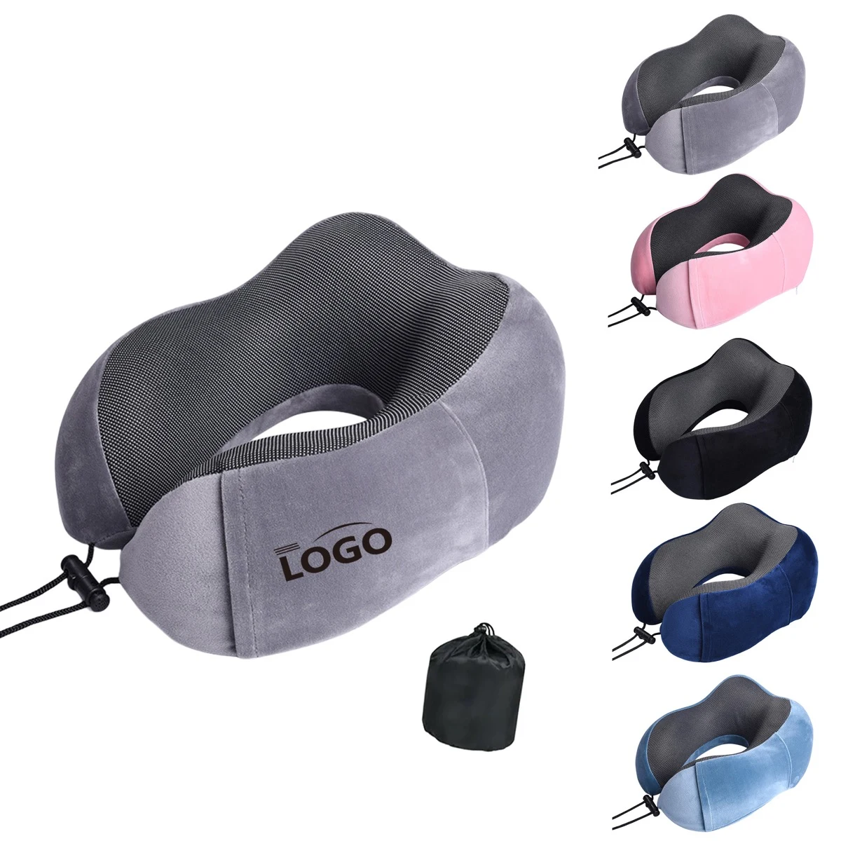 U - Shaped Neck Pillow With Carry Bag 1