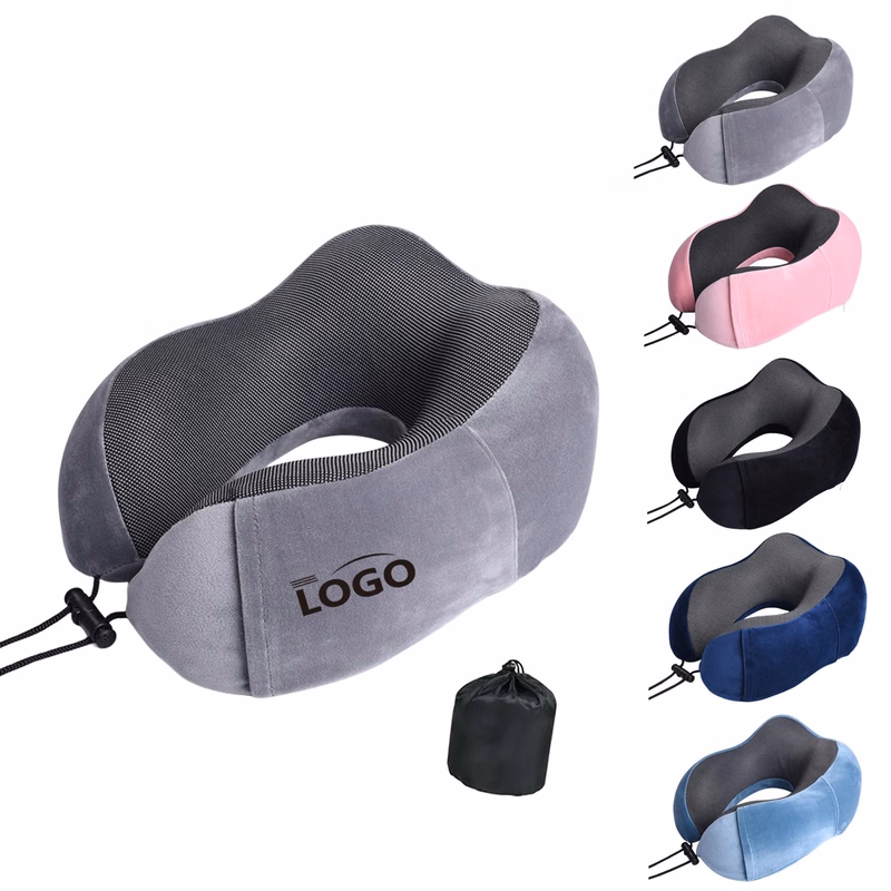 U - Shaped Neck Pillow With Carry Bag