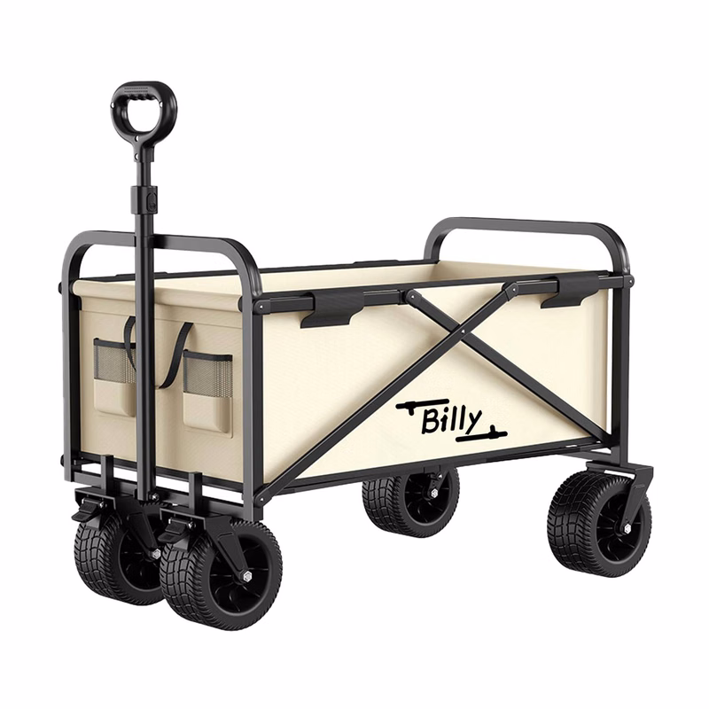 Utility Foldable Wagon With Modulized Accessories