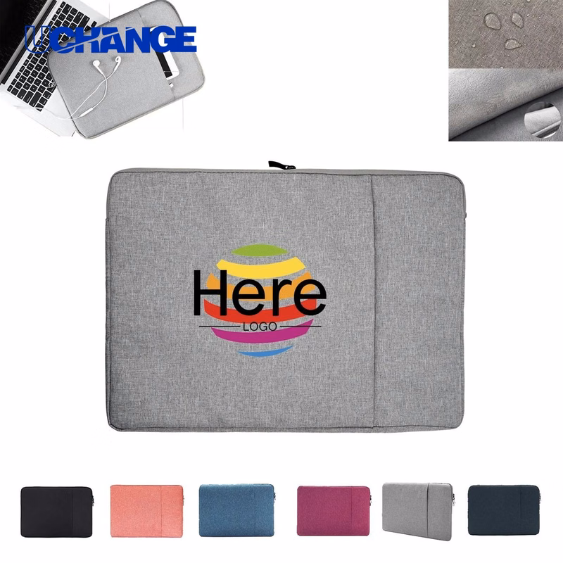 Oxford Laptop Sleeve with Front Pocket