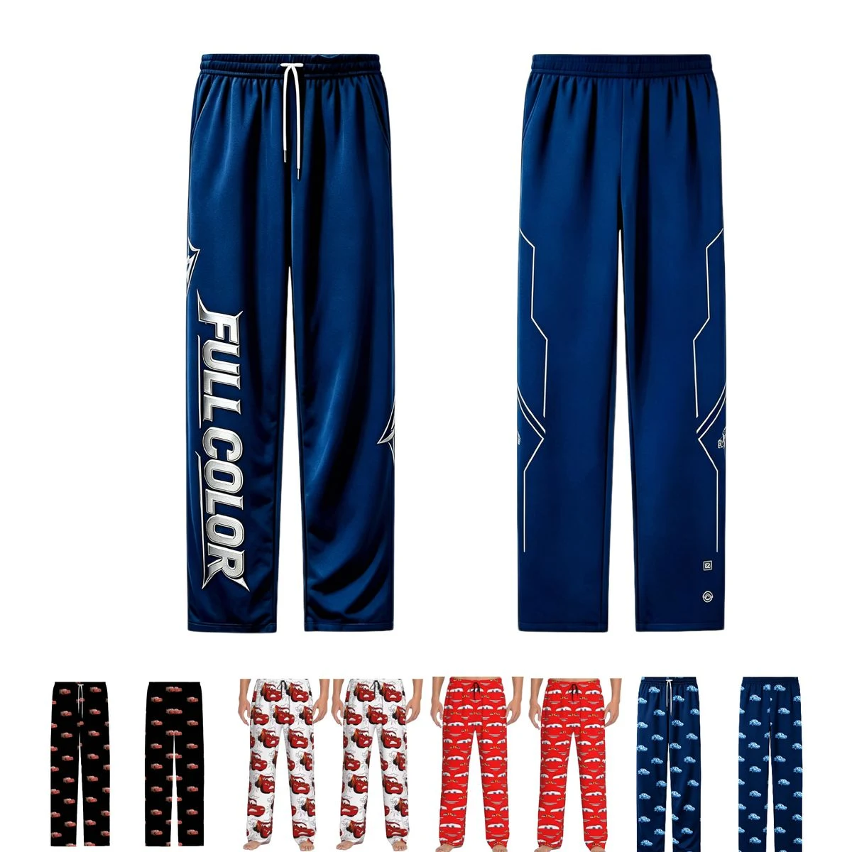 Full Color 220GSM Casual Athletic Straight leg pants 1