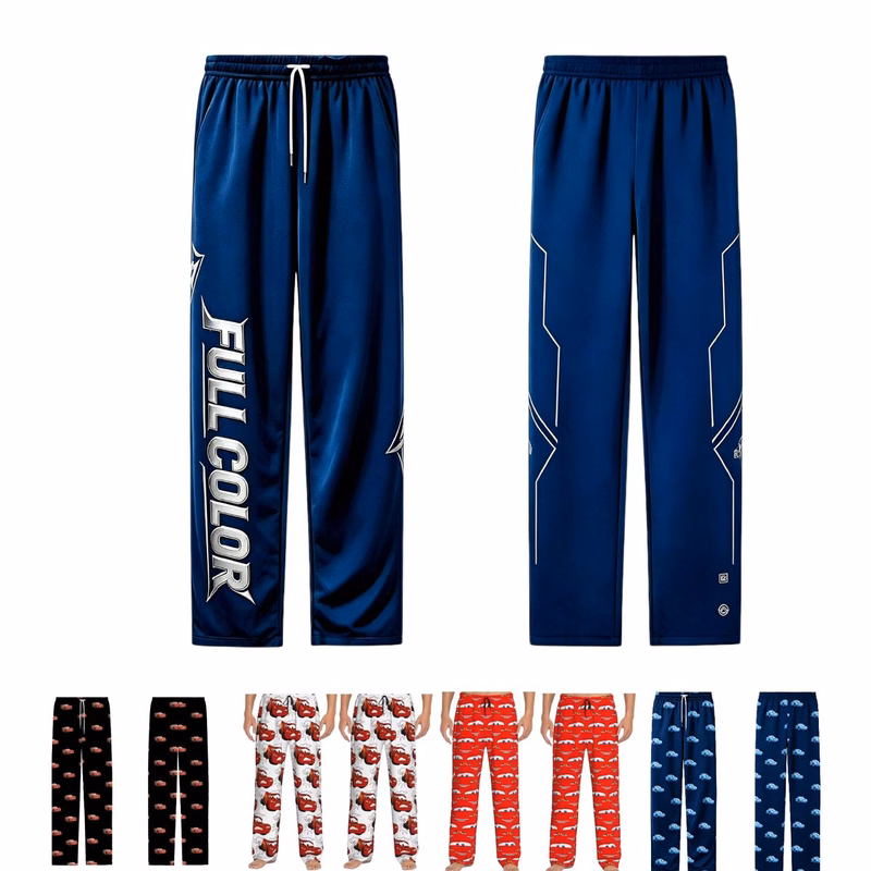 Full Color 220GSM Casual Athletic Straight leg pants