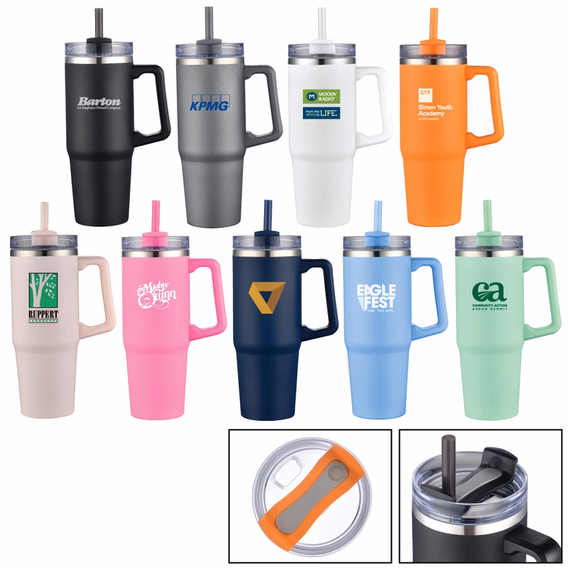 Argus 30 oz. Vacuum Insulated Tumbler Mug w/ Handle