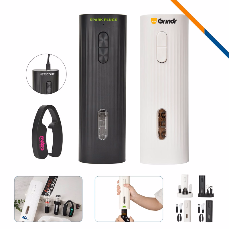 VinoKey Electric Wine Opener Set