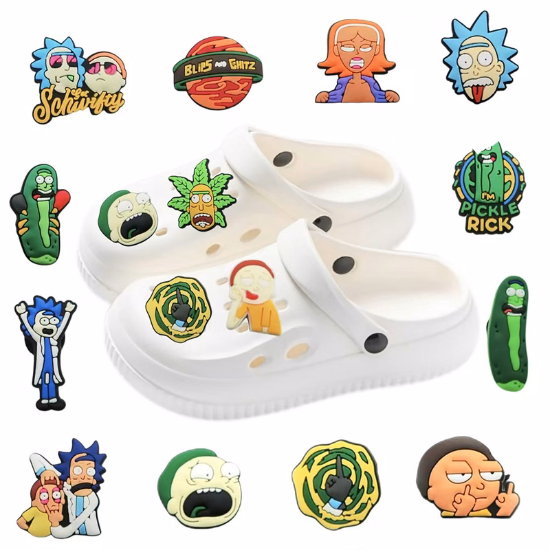 Rick and Morty Shoe Charms