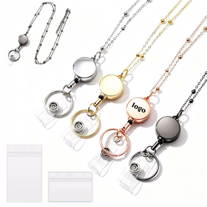 Necklace Style Key Chain Reel