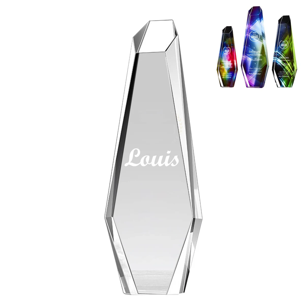 Accent Crystal Tower Award 1