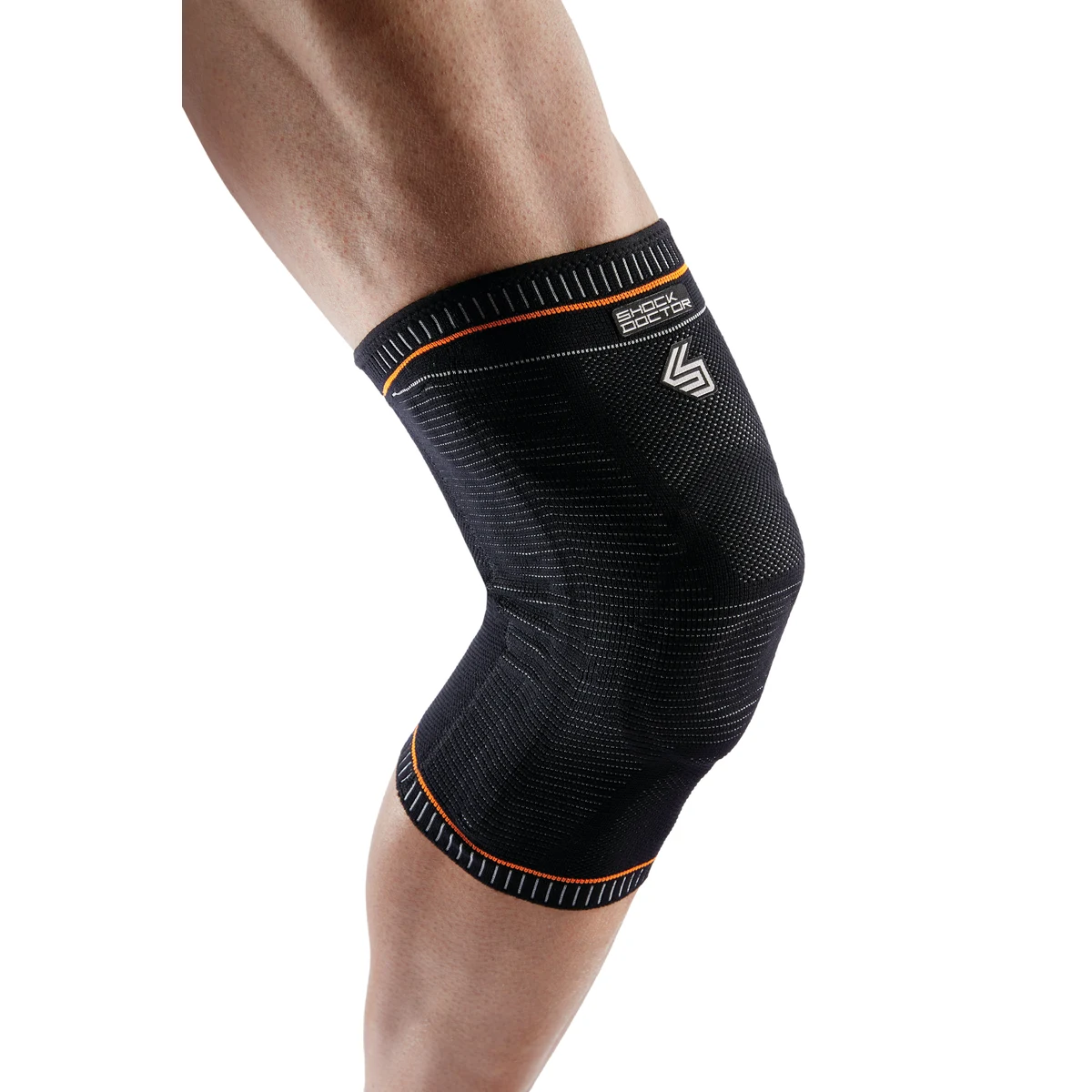 Ultra Knit Knee Support w/Full Patella Gel & Stays Blk 1