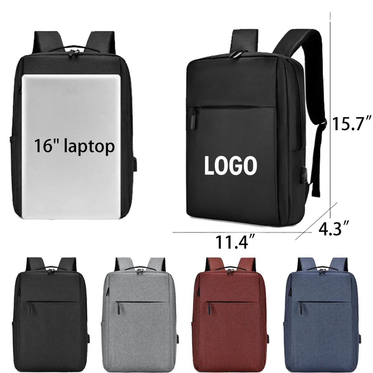 Large Capacity Office Backpack 1