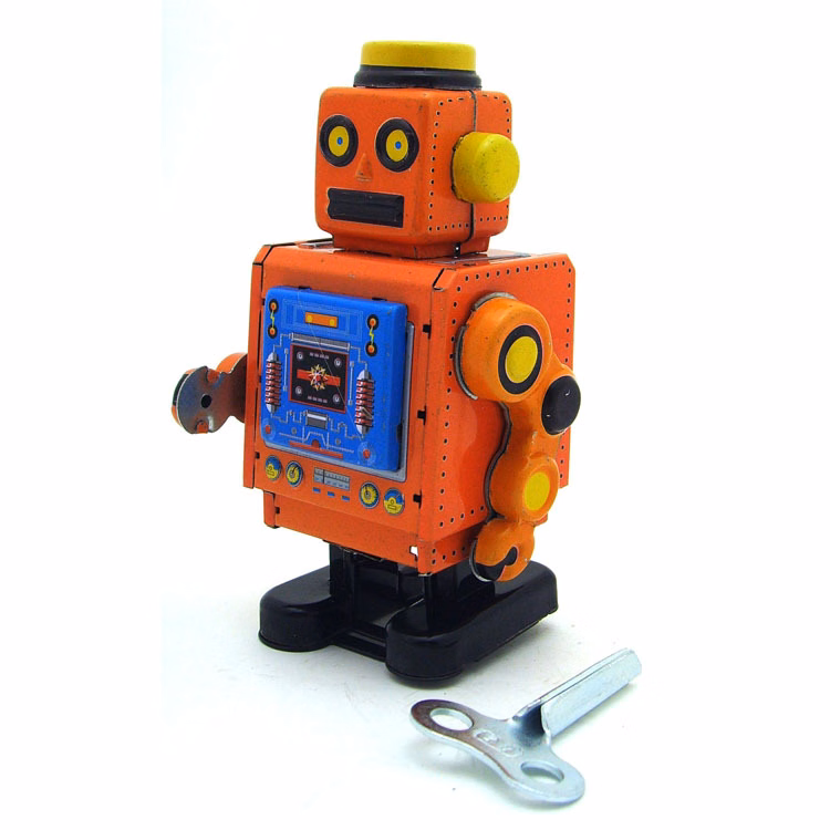 Robot Clockwork Tin Toy