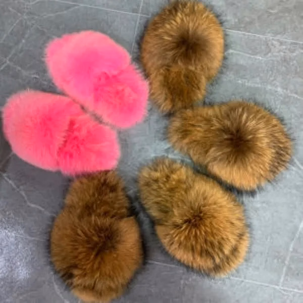 Fluffy Plush Women's Slippers