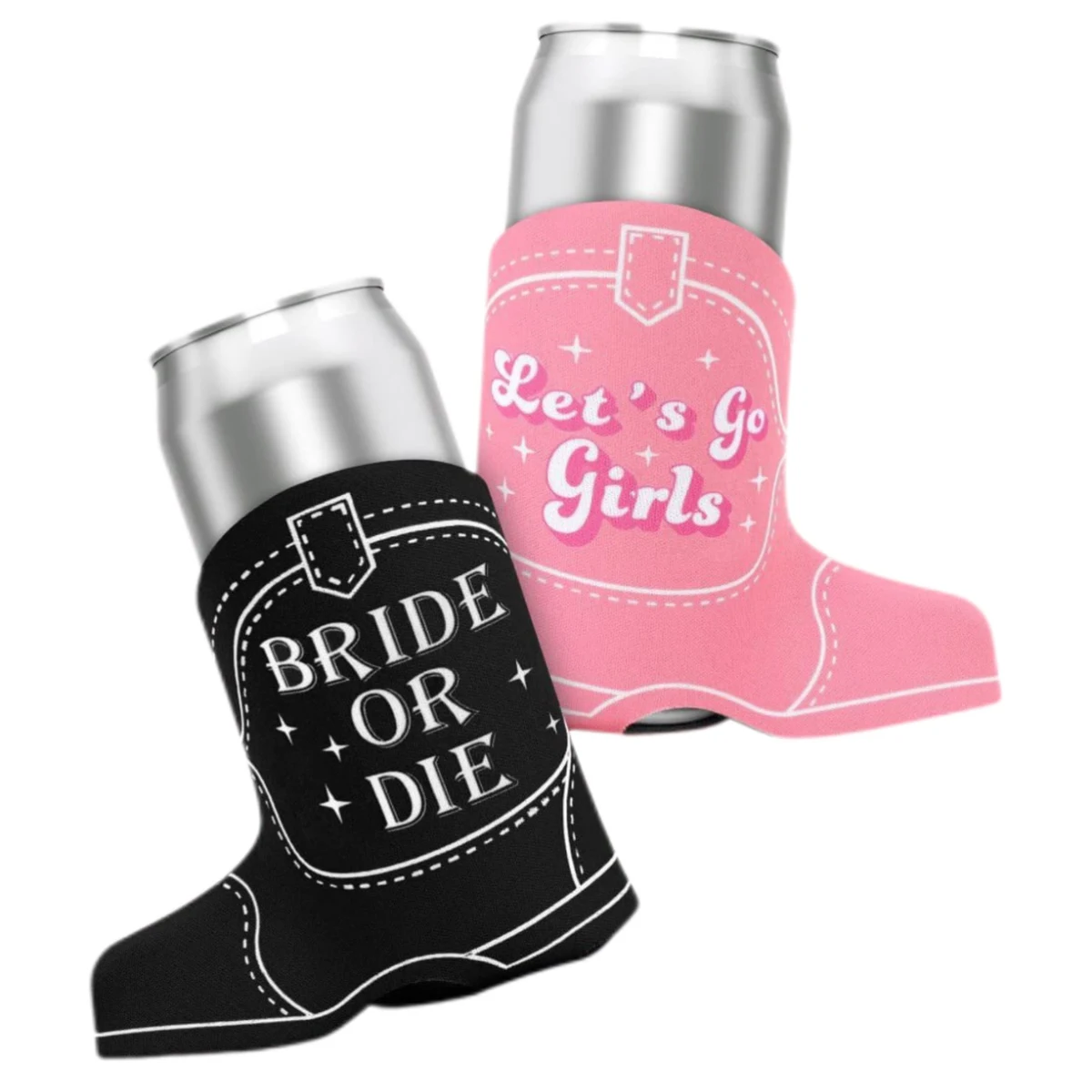 Boot Coolie, custom koozie with logo imprint 1